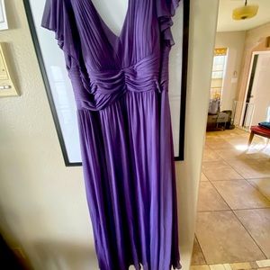 Formal long dress lavender